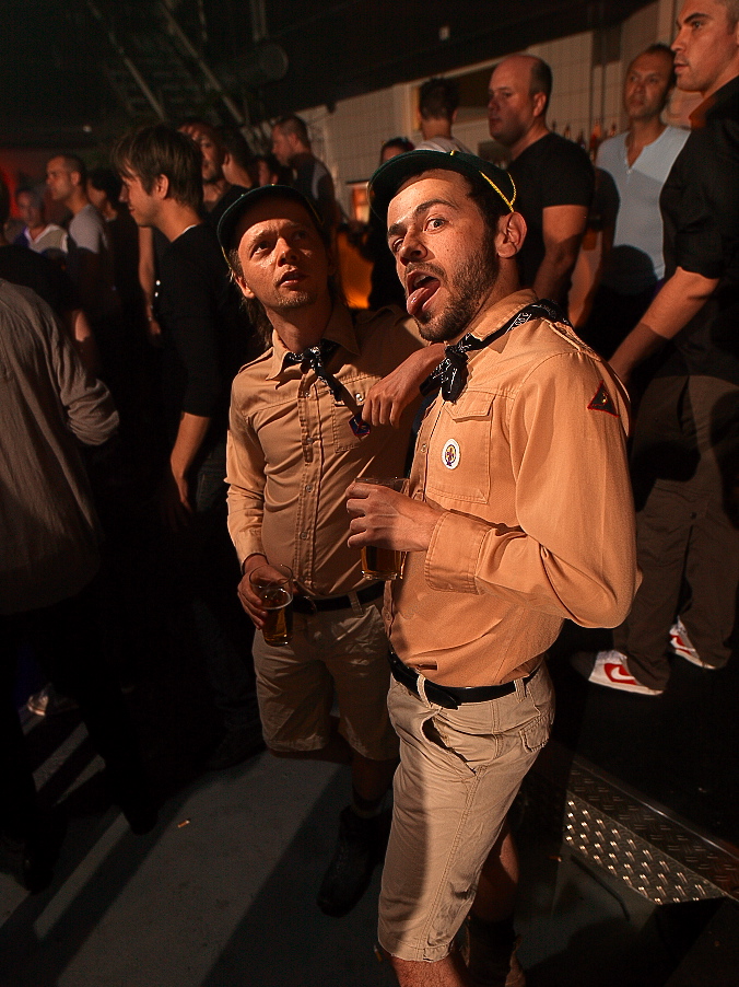 Die Boyscoutzz - Herr Zimmerman's original underground techno club in Rotterdam - 2006 - 2009