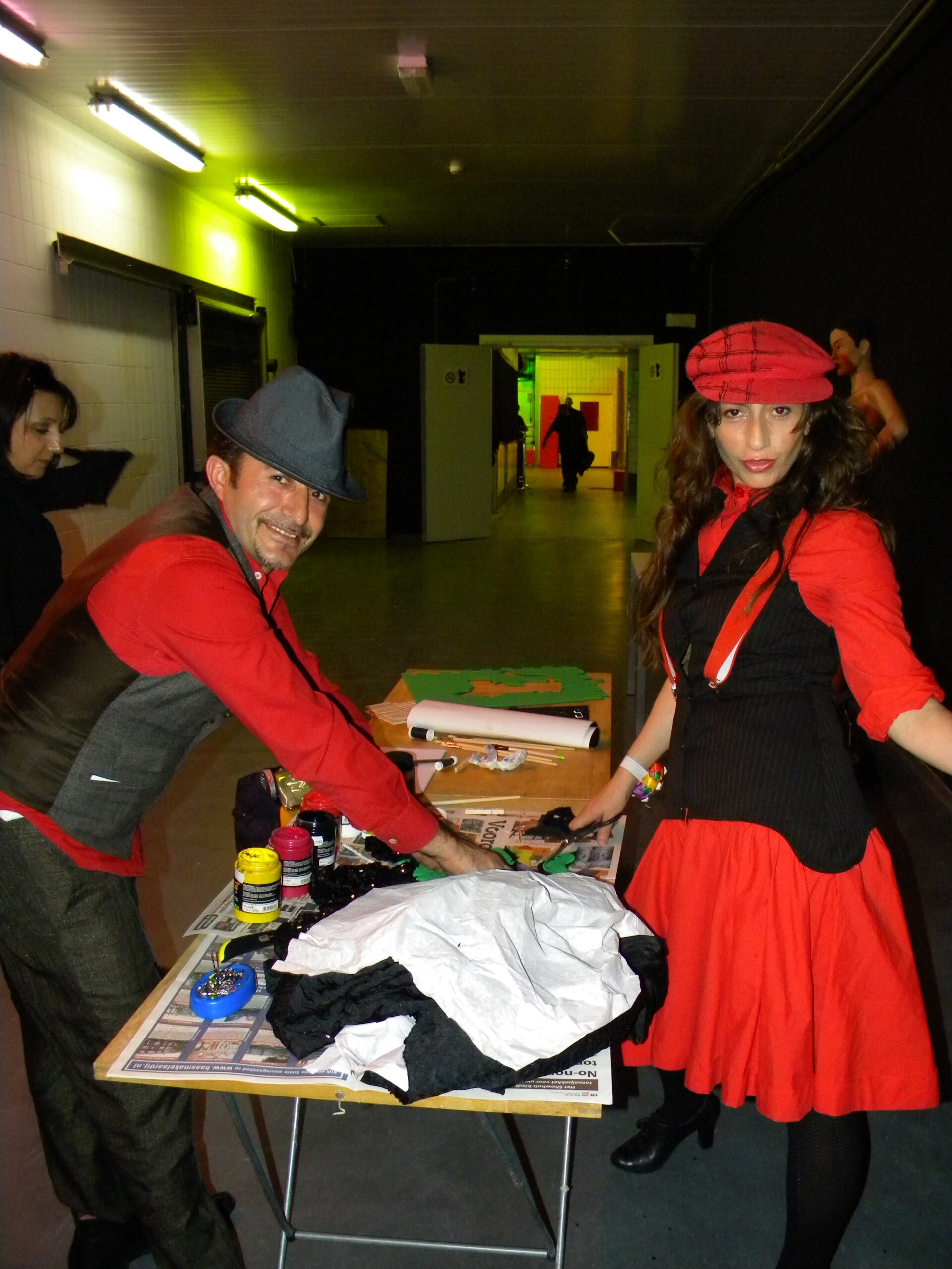 Armeni Fashion @ Herr Zimmerman's original underground techno club in  Rotterdam - 2006 - 2009     