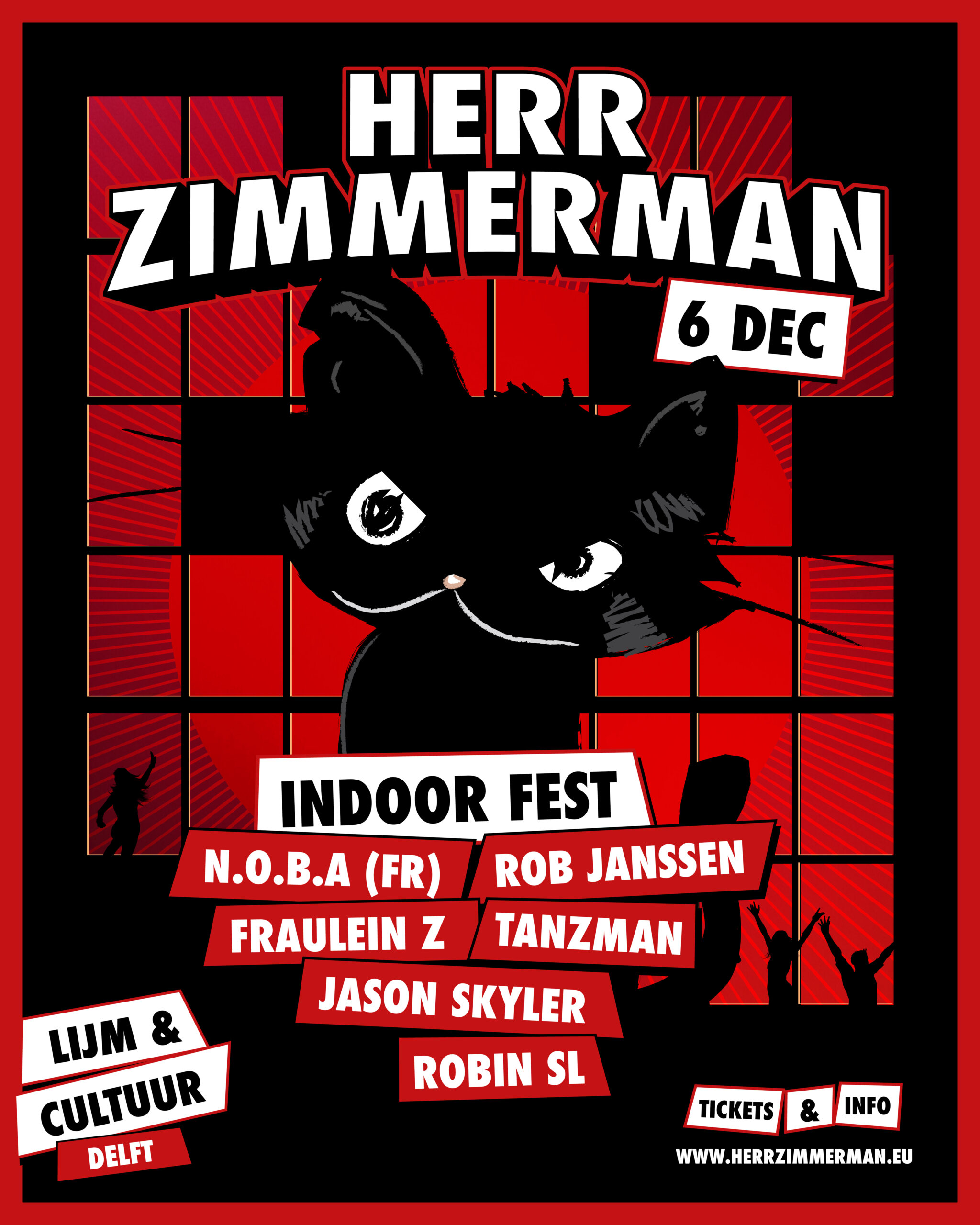 Her Zimmerman Indoor Fest - Lijm & Cultuur - Delft - Saturday 6 December 2025